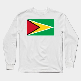 Flag of Guyana Long Sleeve T-Shirt